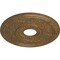 Ekena Millwork Genevieve Ceiling Medallion (Canopies up to 3 1/2"), 16 1/8"OD x 3 1/2"ID x 7/8"P, Rubbed Bronze CM16GNRZS - alternate 3